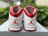 Authentic Air Jordan 10 Retro OG Steel White/Red
