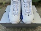 Authentic Air Jordan 14 Hyper Royal/White