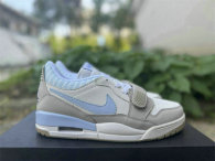 Authentic Air Jordan Legacy 312 GS Grey/White/Blue