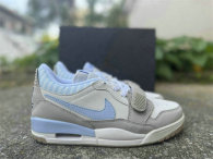 Authentic Air Jordan Legacy 312 Grey/White/Blue