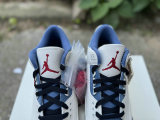 Authentic Levi's x Air Jordan 3 Denim Sail/Gym Red