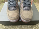 Authentic A Ma Maniére x Air Jordan 4 “Dark Mocha”