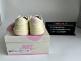 Authentic Travis Scott x Air Jordan 1 Low Shy Pink/Sail