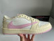 Authentic Travis Scott x Air Jordan 1 Low Shy Pink/Sail