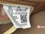 Authentic Travis Scott x Air Jordan 1 Low GS Brown/White/Pink