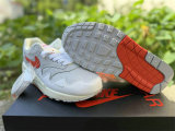Authentic Nike Air Max 1 Grey/White/Orange