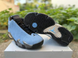 Authentic Air Jordan 14 University Blue/Black