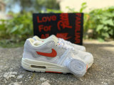 Authentic Nike Air Max 1 Grey/White/Orange