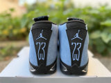 Authentic Air Jordan 14 University Blue/Black
