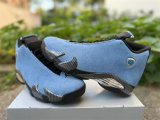 Authentic Air Jordan 14 University Blue/Black