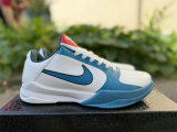 Authentic Nike Kobe 5 Protro Lake Blue/Milky White