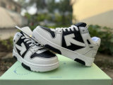 OFF-WHITE Out Of Office Leather White Black