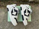 OFF-WHITE Out Of Office Leather White Black