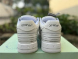 OFF-WHITE Out Of Office Leather White Black