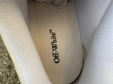 OFF-WHITE Out Of Office Leather White Black