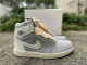 Authentic Air Jordan 1 High OG GS Grey/Sail