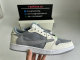 Authentic Air Jordan 1 Low OG Grey/White/Green