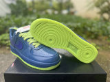 Authentic Nike Air Force 1 Low Mirror Blue/Green