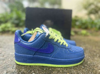 Authentic Nike Air Force 1 Low Mirror Blue/Green