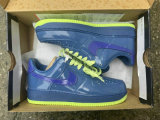 Authentic Nike Air Force 1 Low Mirror Blue/Green