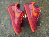 Authentic Nike Air Force 1 Low Mirror Red