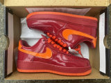 Authentic Nike Air Force 1 Low Mirror Red