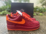Authentic Nike Air Force 1 Low Mirror Red