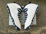 Authentic Air Jordan 10 Retro Ice Blue/White/Red