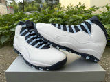 Authentic Air Jordan 10 Retro Ice Blue/White/Red