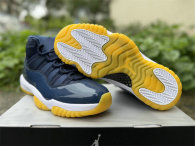 Authentic Air Jordan 11 Gamma Blue/Black