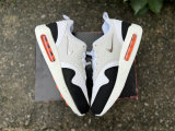 Authentic Nike Air Max 1 Black/White/Orange