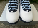 Authentic Air Jordan 10 Retro Ice Blue/White/Red