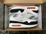 Authentic Nike Air Max 1 Black/White/Orange
