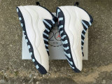 Authentic Air Jordan 10 Retro Ice Blue/White/Red