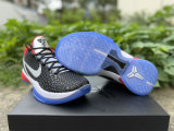 Authentic Nike Kobe 6 PE Silver/Red/Black
