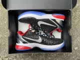 Authentic Nike Kobe 6 PE Silver/Red/Black