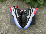 Authentic Nike Kobe 6 PE Silver/Red/Black