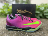 Authentic Nike Kobe 8 Protro Red Plum/Green