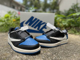 Authentic Travis Scott x Fragment x Air Jordan 1 Low GS
