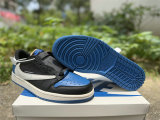 Authentic Travis Scott x Fragment x Air Jordan 1 Low GS