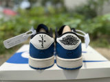 Authentic Travis Scott x Fragment x Air Jordan 1 Low GS