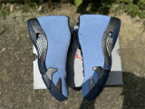 Authentic Air Jordan 14 University Blue