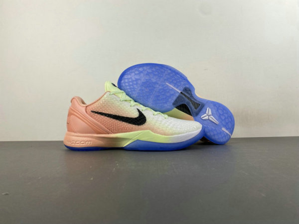 Authentic Nike Kobe 6 PE Pink/Black/Green