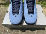 Authentic Air Jordan 14 University Blue