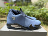 Authentic Air Jordan 14 University Blue