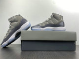 Authentic Air Jordan 11 GS Cool Grey