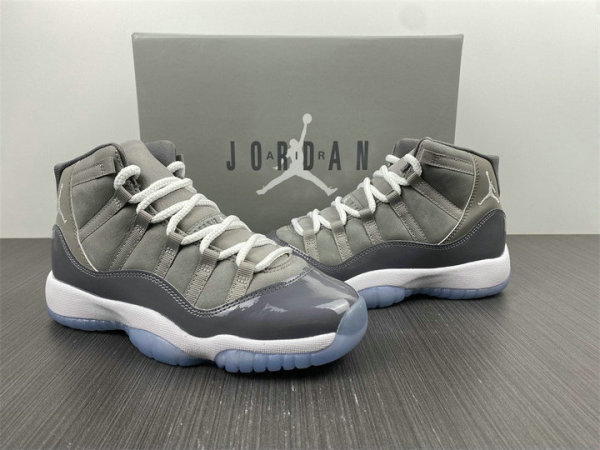 Authentic Air Jordan 11 GS Cool Grey