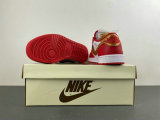 Authentic Travis Scott x Air Jordan 1 Low GS Gold/Red/White