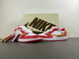 Authentic Travis Scott x Air Jordan 1 Low GS Gold/Red/White
