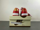 Authentic Travis Scott x Air Jordan 1 Low GS Gold/Red/White